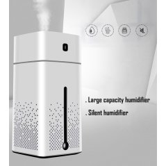 Gdeal LED 7 Colors Air Humidifier Purifier Ultrasonic Mist USB 1000ml
