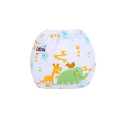Gdeal 4pcs Baby Training Pants Panties Diapers Reusable Washable Baby 3 Layers Cotton Diaper Cover Waterproof Cloth Cotton Diapers (Random Design)