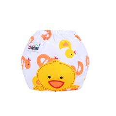 Gdeal 4pcs Baby Training Pants Panties Diapers Reusable Washable Baby 3 Layers Cotton Diaper Cover Waterproof Cloth Cotton Diapers (Random Design)