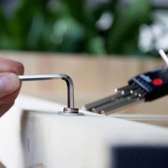 شاومي مجموعة مفاتيح سداسية الين من 9 قطع بمفك براغي تمساح