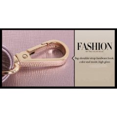 Gdeal 5-In-1 Ladies Fashion Bags PU Leather Handbag Crossbody Bag Wallet Touch Bag Purse Card Holder - 3 Colors Available (RYL-203)