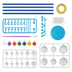 Gdeal Solar System Space Early Education Model DIY Handmade Painted Coloring Children Educational Toys