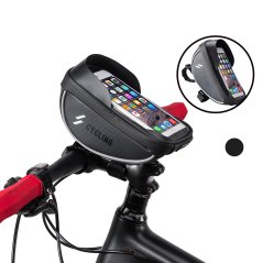 Gdeal Bicycle Waterproof Bag Touch Screen Mobile Phone Bag Mountain Bike Front Beam Handlebar Storage Bag