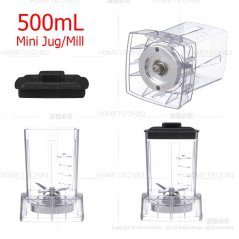 Hometech2u Sokany/Silver Crest Kenwood 2.0L Heavy Duty Blender Jug 500ml Dry Mill Grains Grinding Container jug jar Dry Grinder Blades