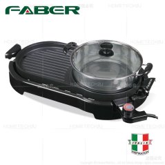 Faber Electric Grill and Steamboat FBQ PARTY GRILL 899 2 in 1 Electric Grill