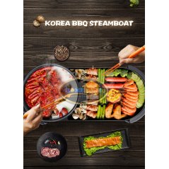 Faber Electric Grill and Steamboat FBQ PARTY GRILL 899 2 in 1 Electric Grill