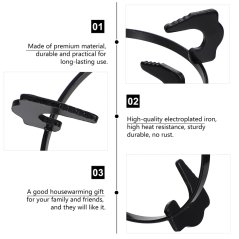Hometech2u Gas Stove Stand Cooker hob Stand Wok Burner Stand Holder Kaki Dapur Gas Masak