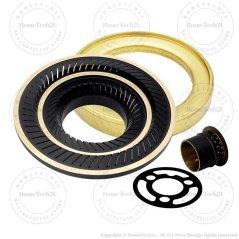 Hometech2u Universal Glass Hob Stove Burner Head Inner Outer Ring Cap 10cmx5.8cm Spare Part Accessories