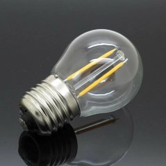 Hometech2u Vintage LED Filament Candle Light Retro Edison Globe Bulb E27 A60 Screw Bayonet Base 220V Cool Warm White Lamp