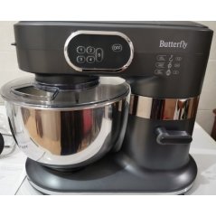 Hometech2u Butterfly BSM-4366 6.5L Heavy Duty Commercial Stand Mixer 5 Speed Stainless Steel Bowl 1000W