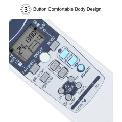 Hometech2u Air conditioner conditioning remote control suitable for mitsubishi RKX502A001F RKX502A001S RKX502A017A RKX502A001P