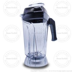 Hometech2u OEM Commercial Blender Jug for Homelux HCB-1500 Butterfly B-591/B-592-B-596 2.5L Blender Jar Jug Set Balang blender