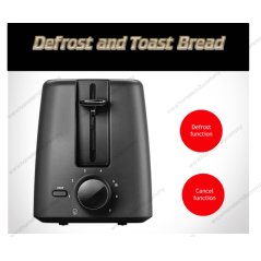 Philips Toaster (2 SLOTS) with High Lift  - Metal Body