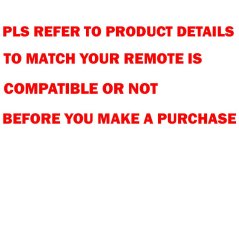 Hometech2u Universal All In One Wall Ceiling Fan Remote Control Compatible For Wings Deka Elmark KDK Winter Eurouno Rubine Fanco