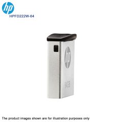 HP Flash Drive 64GB V222W Metal Silver USB 2.0 (HPFD222W-64)