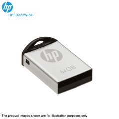 HP Flash Drive 64GB V222W Metal Silver USB 2.0 (HPFD222W-64)