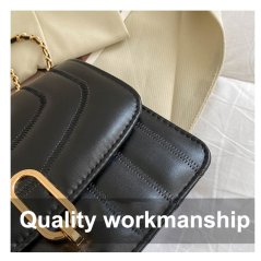 Gdeal Spring Retro Chain Women's Bag Versatile Texture One Shoulder Crossbody Underarm