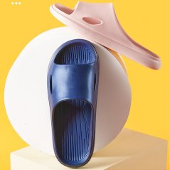Gdeal New Home Women And Men Summer Nonslip Wear Resistant Household And Bathroom Slippers