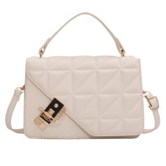 Gdeal Women Plain Color Small Bag Fashion Messenger Bag Western Style Diamond Simple Handbag