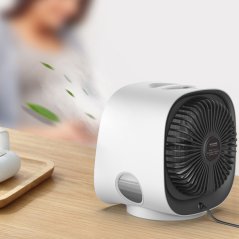 Gdeal Mini Air Cooler Humidification USB Fan Portable Desktop Office Home Air Conditioner Fan
