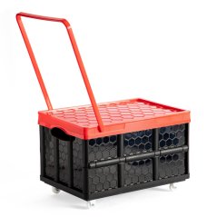 GTE Storage Box with Wheels Box Classroom Loading Book Bedroom Storage Car Box