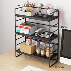 Gdeal GTE 3 Layers Desktop Racks Desks Storage Offices Dormitory Study Table Organizer