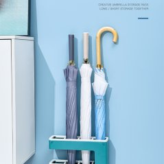 Gdeal GTE Creative Umbrella Stand Wall Mounting Free Punch Umbrella Holder Rack Storage