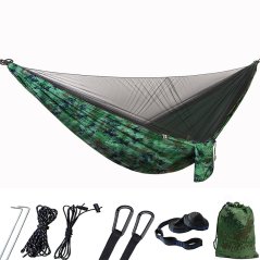 Automatic Quick Opening Anti Mosquito Hammock Outdoor Camping Hammock Hanging Bed