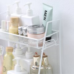 Gdeal GTE 2 Layer Iron Cosmetic Storage Rack Desktop Storage Multifunctional Rack