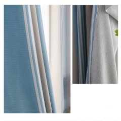 Gdeal GTE 1pcs Full Blackout Cloth Ring Curtain Bedroom Living Room Full Shade Curtains (100cm x 250cm)
