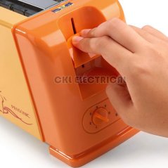 Hometech2u Pensonic 4 Slice Pop Up Bread Toaster AK-4 White