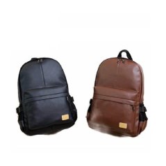 Gdeal Korean Style PU Leather Shoulder Backpack
