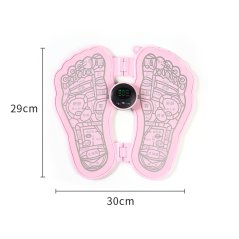 Digital Display Foot Massager Foldable Acupuncture Physiotherapy Device
