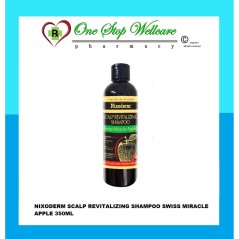 Nixoderm Scalp Revitalizing Hair Shampoo Swiss Miracle Apple 350ml