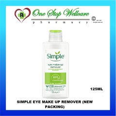 Simple Eye Make Up Remover 125ml New (Exp:03/2025)