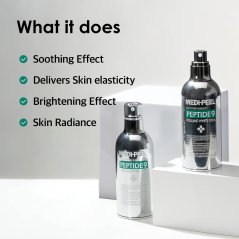 MEDI-PEEL Peptide 9 Volume White Cica Essence 3.38 fl.oz. / 100ml | White Cica Bubble and Peptides Brightening Skin | Korean Skincare, For All Skin Types