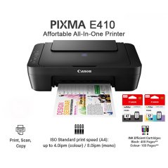 [Ix] Canon Pixma E410 Ink Efficient All-In-One Printer
