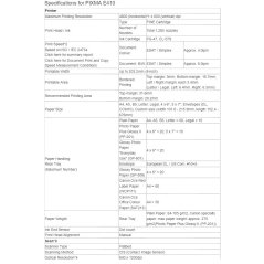 [Ix] Canon Pixma E410 Ink Efficient All-In-One Printer