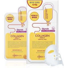 MEDIHEAL Collagen Impact Essential Mask EX. 25ml Pack of 10
