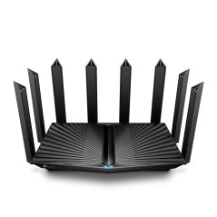 تي بي لينك راوتر آرتشر واي فاي 6 ثلاثي النطاق موديل AXE7800 أسود