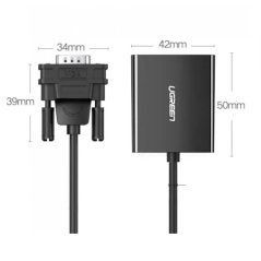 UGREEN VGA to HDMI+3.5mm Converter 1080p@60Hz (CM513-50945)