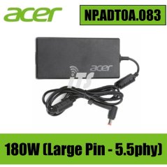 Acer 180W Power Adaptor + Cord (Large Pin - 5.5phy) (Original)