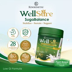 Kinohimitsu WellSure SugaBalance 850g (Diabetics Formula)