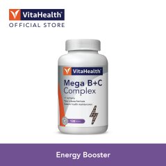 VitaHealth Mega B + C Complex 130's