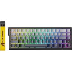 Attack Shark X68 HE Esports Magnetic Axis Gaming Keyboard (Moonlight)
