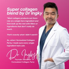 Ventamin Collagen Party Supplement for Firmer Tighter Younger Skin