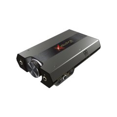 بطاقة صوت ومضخم خارجي ساوند بلاستر بنظام 7.1 عالي الدقة، مع محول DAC