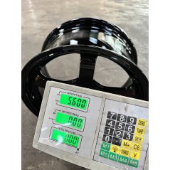 New 15X7 ET35 AOW 11 Flow Formed TE37 Rim (4 Wheel) Gloss Black 4X100