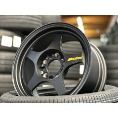 New 15X7 ET35 AOW Flow Formed Spoon Rim (4 Wheel) Matt Black 5X114.3