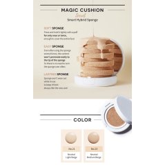 Korea Missha Magic Cushion Cover Lasting N21 Single Pack